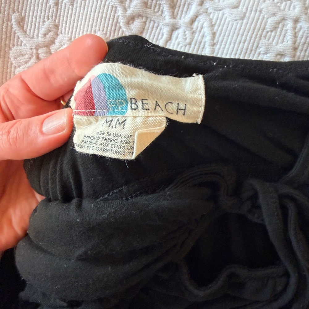 Free People Kirsten One Piece in Black - Picture 6 of 8